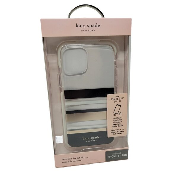 Kate Spade Case for Apple iPhone 11 Pro - Stripe - Picture 1 of 1